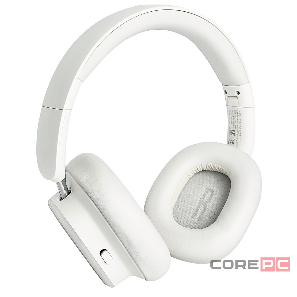 Bluetooth-наушники полноразмерные Baseus Bowie H1i белые