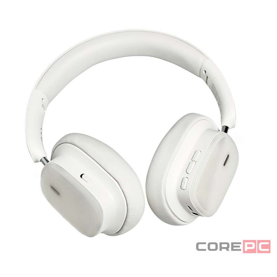 Bluetooth-наушники полноразмерные Baseus Bowie H1i белые