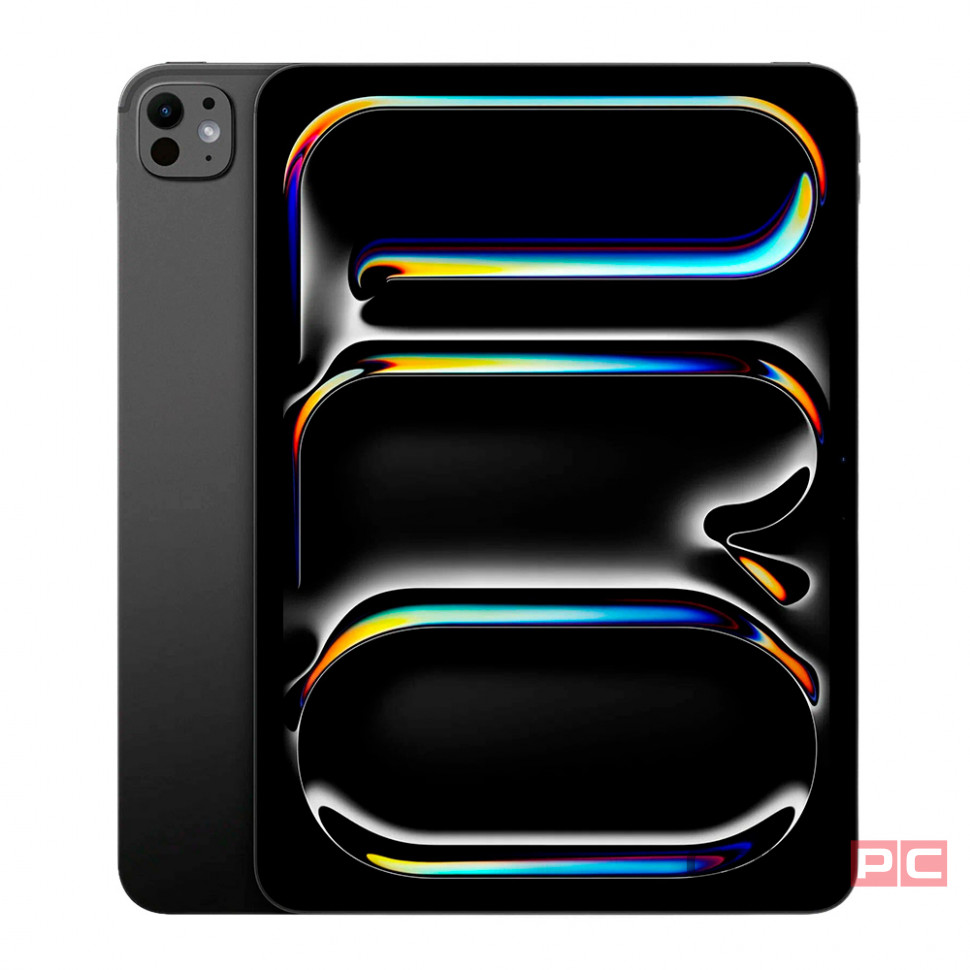 Apple iPad Pro 11 (2024) 256Gb Wi-Fi + Cellular with Standard glass (Space Black)