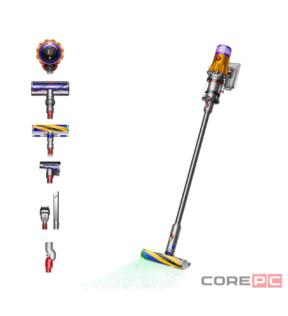 Пылесос Dyson V12 Detect Slim Absolute (SV46) (Yellow/Nickel) (470521-01)