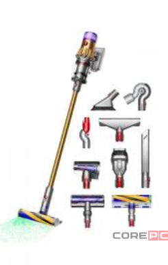 Пылесос Dyson V12 Detect Slim Absolute (SV46) (Yellow/Nickel) (470521-01)