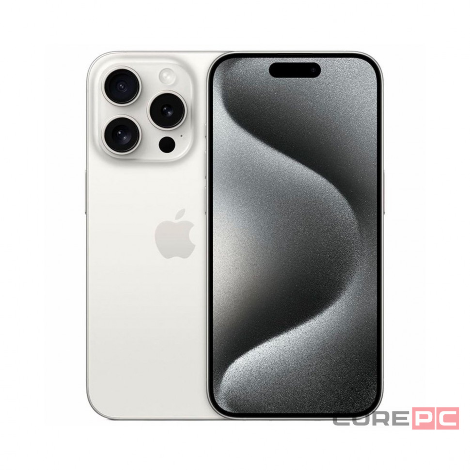 Apple iPhone 15 Pro 128Gb (White Titanium) (eSIM)