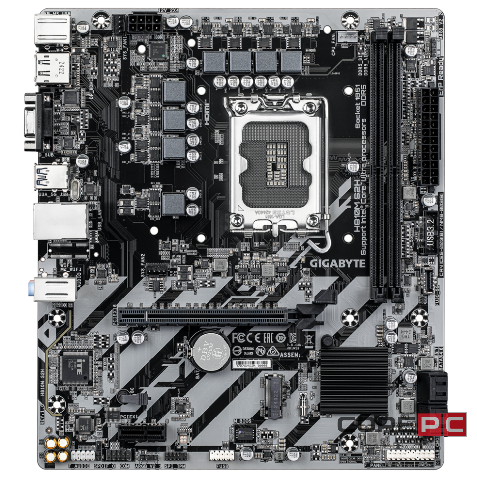 Материнская плата Gigabyte H810M S2H