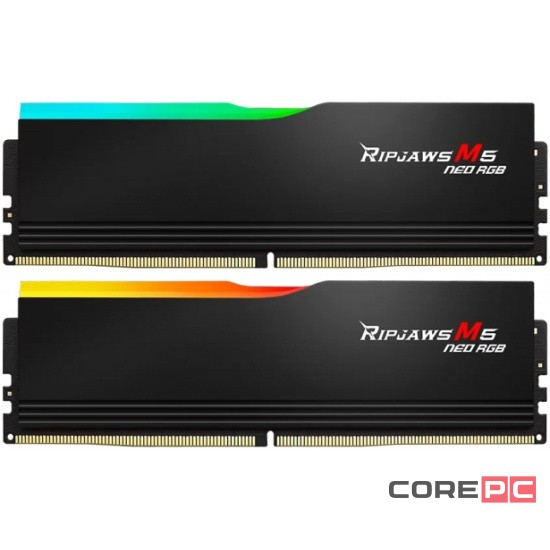 Оперативная память 32 Gb 6000 MHz G.Skill RIPJAWS M5 RGB Black (F5-6000J2836G16GX2-RM5RK)