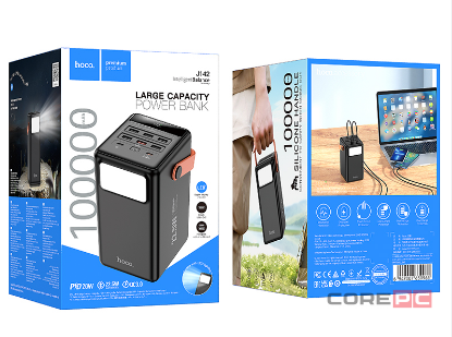 Powerbank Hoco J142 100000mAh 6USB/2C черный