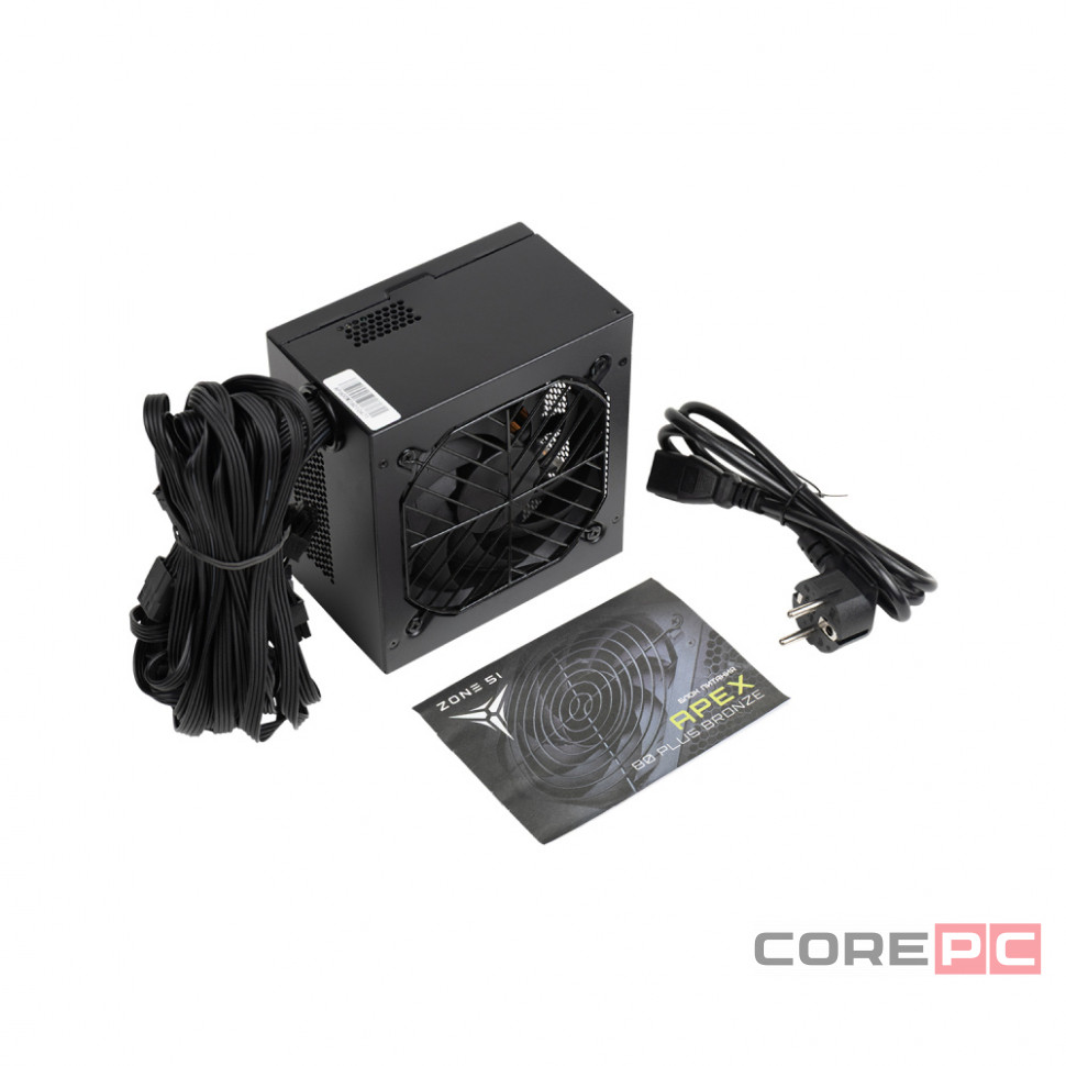 Блок питания Zone 51 800W Apex 80Plus Bronze (Z51BRZ800BK)
