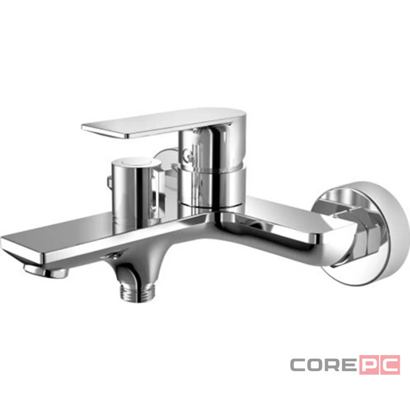 Смеситель для ванны Haiba HB60505, рычажное управление, цвет хром