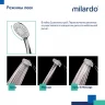 Смеситель для ванны и раковины Milardo RORSB00M10, рычажное управление, цвет хром
