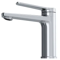 Смеситель для раковины MIXLINE МЛ24-04/ML24-04, рычажное управление, цвет хром