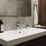 Смеситель для раковины MIXLINE МЛ24-04/ML24-04, рычажное управление, цвет хром