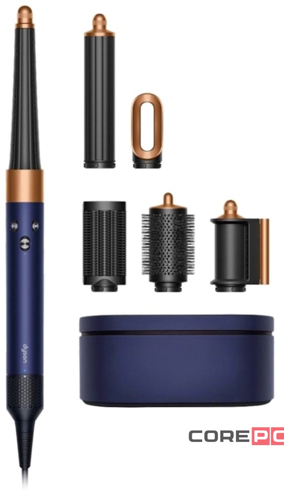 Фен-стайлер Dyson Airwrap i.d. HS08 (Prussian Blue/Rich Copper) with Case (107214-01)