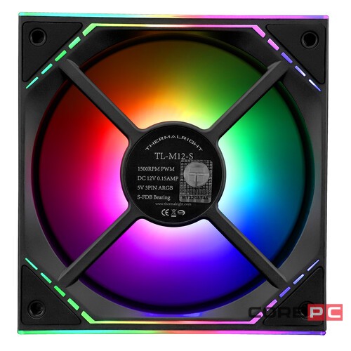 Вентилятор для корпуса Thermalright TL-M12-S ARGB (TRTLM12S)
