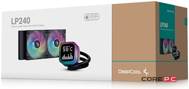 Система жидкостного охлаждения для процессора Deepcool LP240 (R-LP240-BKMSNC-G-1)