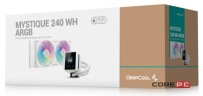 Система жидкостного охлаждения для процессора Deepcool MYSTIQUE 240 WH ARGB White