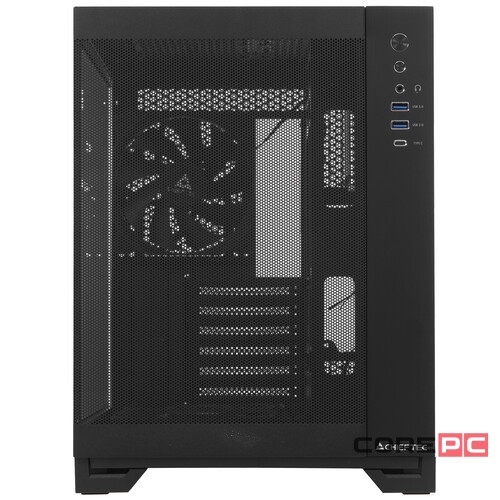Компьютерный корпус Chieftec VISIO AIR TG Black (GM-30B-M-OP)