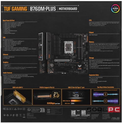 Материнская плата ASUS TUF GAMING B760M-PLUS 90MB1ES0-M1EAY0