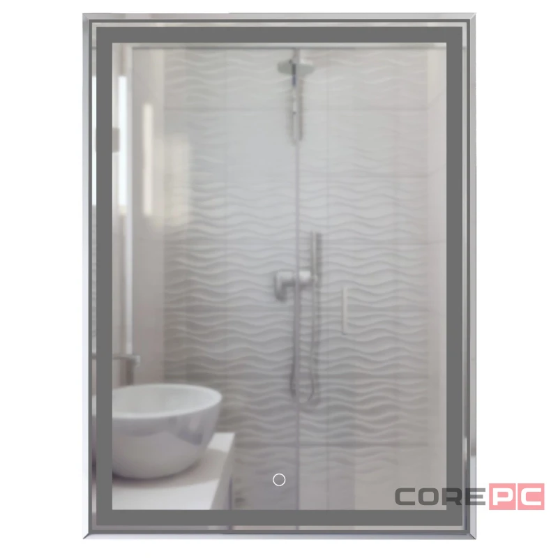 Зеркало MIXLINE Мелис 600х800 (ШВ) сенсорный выключатель, светодиодная подсветка