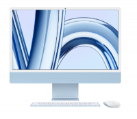 Apple iMac 24" with Retina 4.5K (M3 8C CPU, 8C GPU/8GB/256GB) (Blue) (MQRC3)