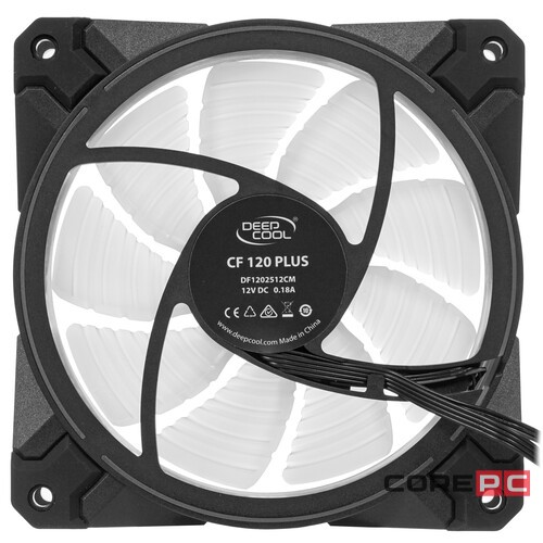 Комплект вентиляторов для корпуса Deepcool CF120 PLUS 3 IN 1 RGB PWM (DP-F12-AR-CF120P-3P)