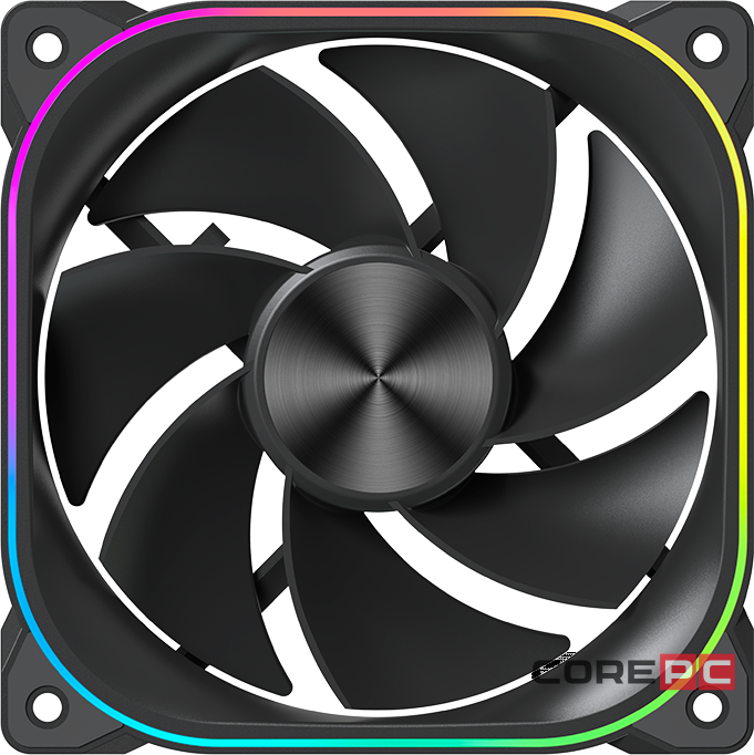 Вентилятор для корпуса XASTRA FG120B ARGB reverse Black (FG120-1BA-SRX)