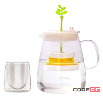 Чайный набор Xiaomi 17Pin Tea Set 800ml (4 ст.х 95ml) стекло (GCT-001) (прозрачный)
