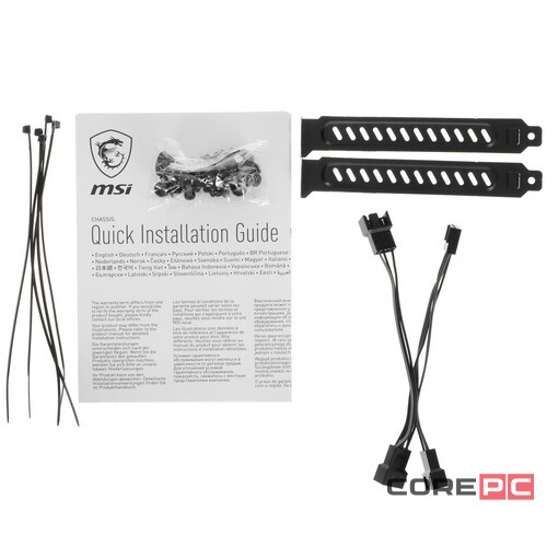 Компьютерный корпус MSI MAG FORGE 112R ARGB TG (306-7G16X23-809)