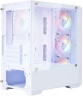 Компьютерный корпус 1STPLAYER BULLET HUNTER H2 White (H2-WH-4F1-W)