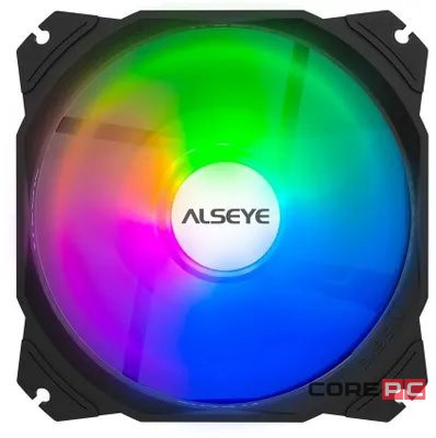 Вентилятор для корпуса ALSEYE Dimensions M120-PB-A