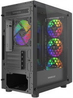 Компьютерный корпус Powercase Mistral Micro EM21 TG FRGB Black (CMMEM21B-L4)