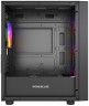 Компьютерный корпус Powercase Mistral Micro EM21 TG FRGB Black (CMMEM21B-L4)