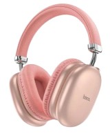 Стереонаушники Bluetooth полноразмерные Hoco W35 Max V5.3/45ч розовые