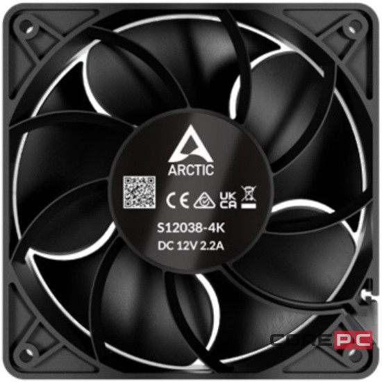 Комплект вентиляторов для корпуса Arctic Cooling S12038-4K (ACFAN00303A)
