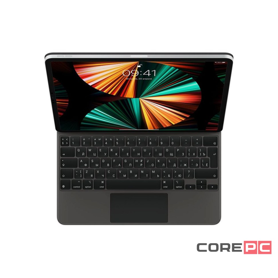 Чехол-клавиатура WIWU Magic Keyboard для Apple iPad 10.9/ iPad Air 11 (2024) русская раскладка (MK002) (черный)