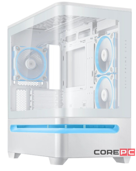 Компьютерный корпус ASUS PRIME AP202 TG ARGB White (90DC00P3-B19000)