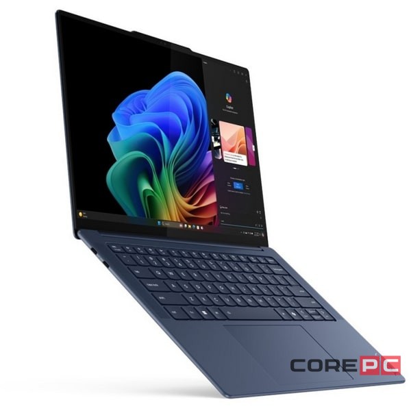 Ноутбук Lenovo Yoga Slim 7 14Q8X9 83ED0001US (Snapdragon X Elite/16GB/512GB SSD/14.5"/2944x1840/OLED/Touch/Qualcomm Adreno/Windows 11 Home) Синий