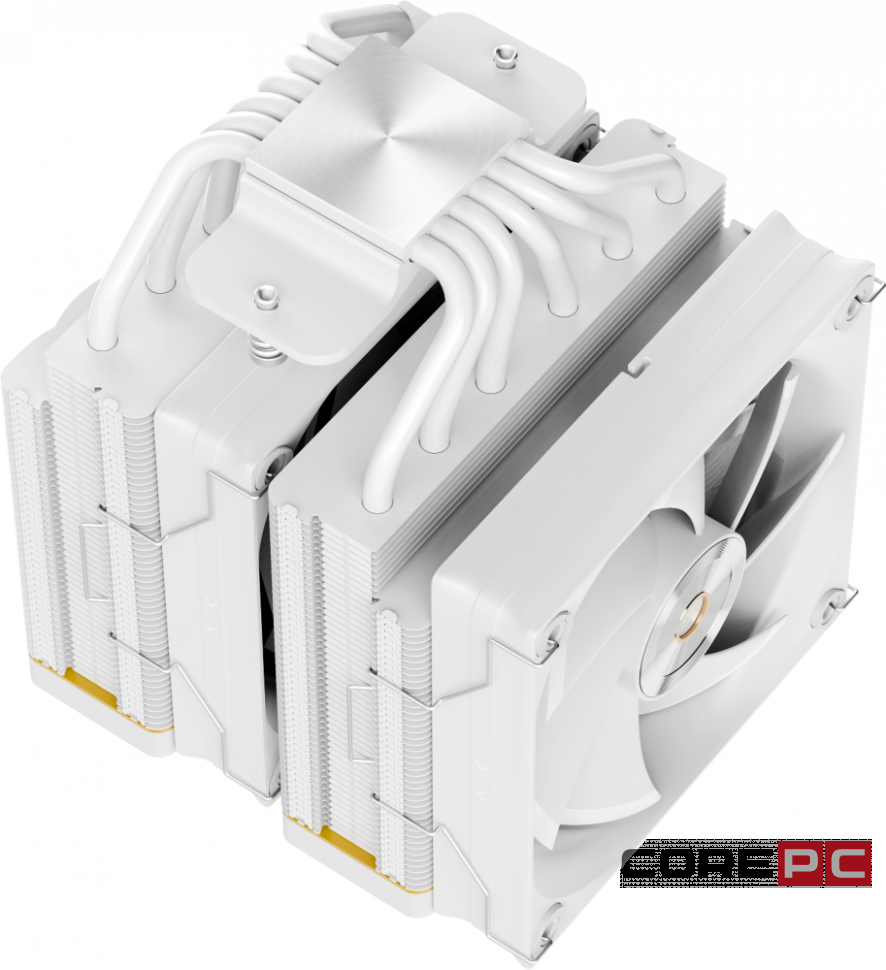 Кулер для процессора Ocypus Lota A62 WH Digital White (Iota-A62-WH2NNWD00X-GL)