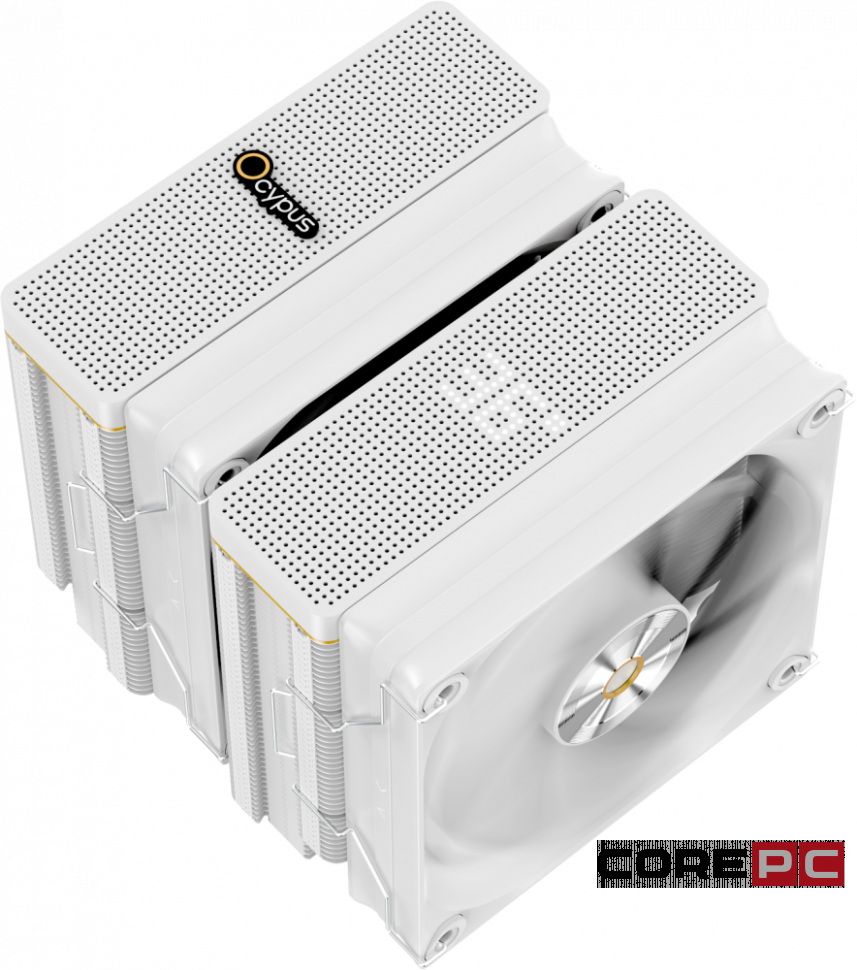 Кулер для процессора Ocypus Lota A62 WH Digital White (Iota-A62-WH2NNWD00X-GL)