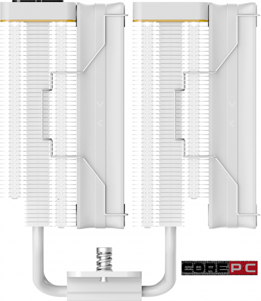 Кулер для процессора Ocypus Lota A62 WH Digital White (Iota-A62-WH2NNWD00X-GL)