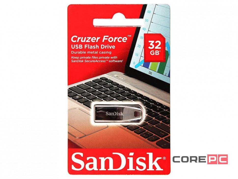 USB флеш накопитель SanDisk CZ71 Cruzer Force 32GB (SDCZ71-032G-B35)