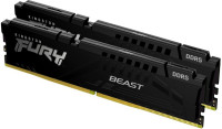Оперативная память 64 Gb 6000 MHz Kingston FURY Beast Black (KF560C30BBEK2-64)