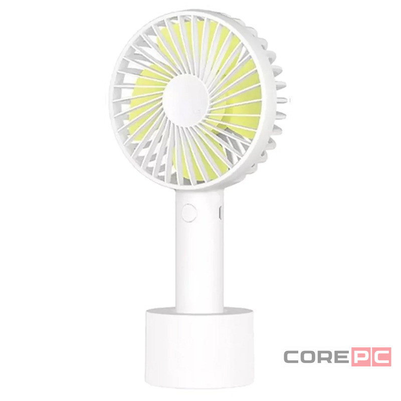 Вентилятор портативный ручной Xiaomi Solove N9P (зарядная подставка, 2000mAh, 3 скорости) белый