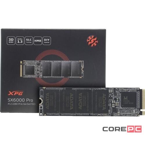 Твердотельный накопитель ADATA 2000 Gb SX6000 PRO ASX6000PNP-2TT-C XPG