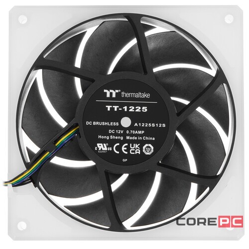 Комплект вентиляторов для корпуса Thermaltake TOUGHFAN 12 RGB CL-F135-PL12SW-A PWM