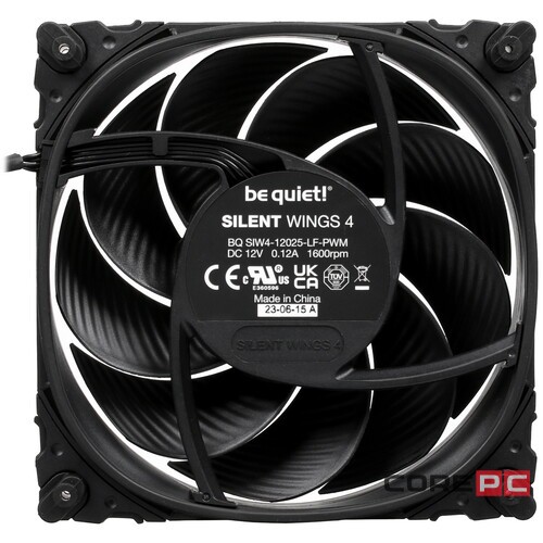 Вентилятор для корпуса Be Quiet! SILENT WINGS 4 PWM BL093