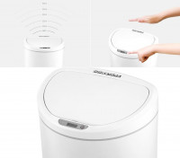 Умное мусорное ведро Xiaomi Ninestars Sensor Trash Can 10л (DZT-10-29S) белое