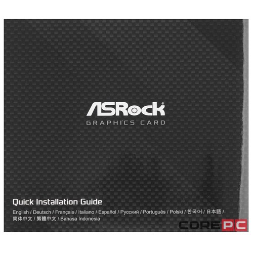 Видеокарта ASRock (RX6500XT PG 8GO) Radeon RX 6500 XT 8GB Phantom Gaming OC