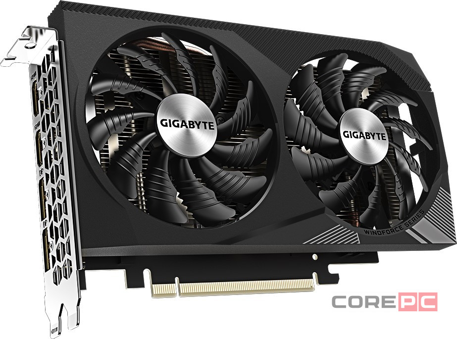 Видеокарта Gigabyte (GV-N3050WF2OCV2-8GD) GeForce RTX 3050 8GB WINDFORCE OC V2