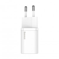 Сетевое зар. устр. Baseus Super Si Quick Charger 1C 20W EU (CCSUP-B02) белое