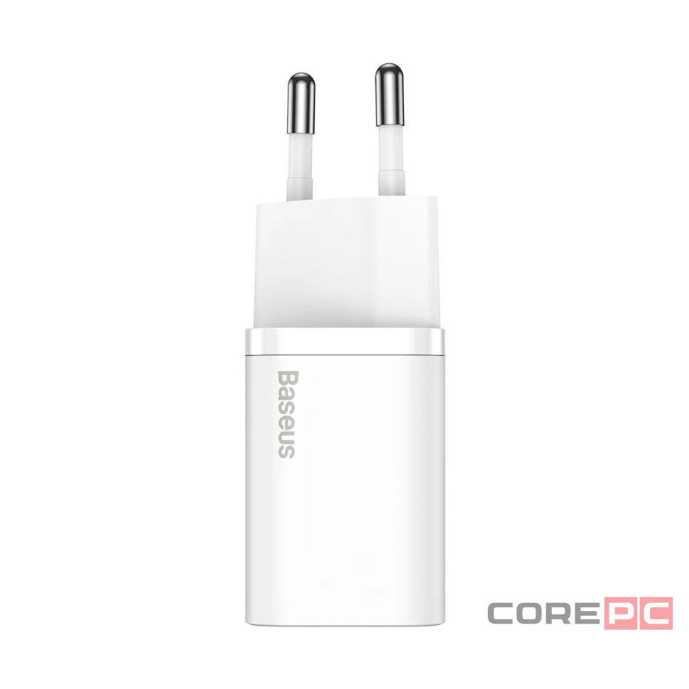 Сетевое зар. устр. Baseus Super Si Quick Charger 1C 20W EU (CCSUP-B02) белое
