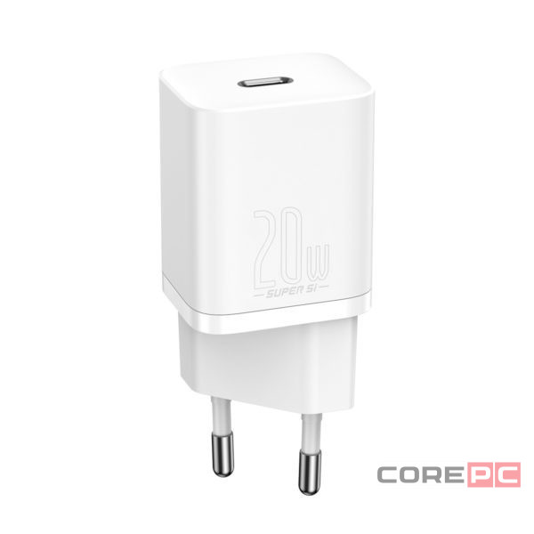 Сетевое зар. устр. Baseus Super Si Quick Charger 1C 20W EU (CCSUP-B02) белое